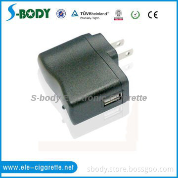 E cigarette wall adaptor usb wall plug charger EU/US plug in stock